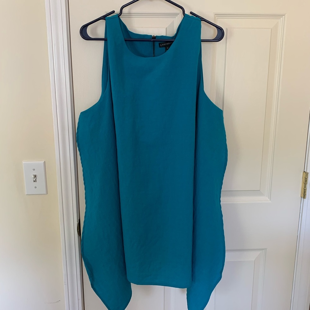 Teal Lane Bryant tunic tank